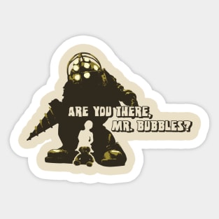 Bioshock: Are You There, Mr. Bubbles? Sticker